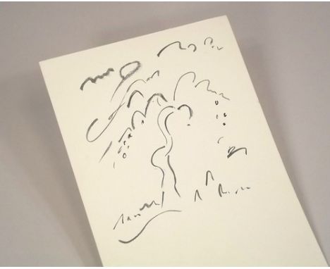 BERNARD LEACH DRAWING.
Bernard Leach brush & ink drawing from a sketch book of a willow tree. With BL monogram. Paper size 21