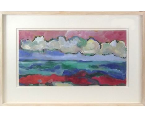 TIM NEWMAN.
'Seascape Perranuthnoe.' Oil on board. Signed & dated '04. Signed & titled & with Duncan Miller Fine Arts, London