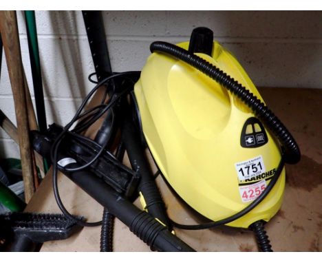 Karcher SC1020 jet wash with accessories. All electrical items in this lot have been PAT tested for safety and have passed. T