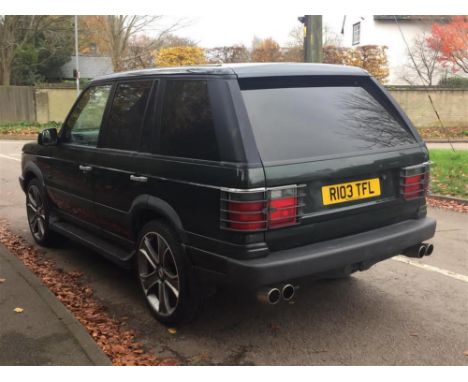 An enhanced P38 in classic colours with just 75,000 miles and four discerning owners.With new Range Rovers today priced from 