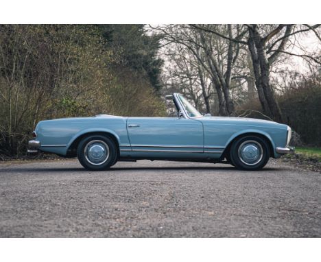 An impressively restored, manual gearbox, 230SL Pagoda absolutely fresh for Summer.A UK-supplied, right-hand drive Pagoda own