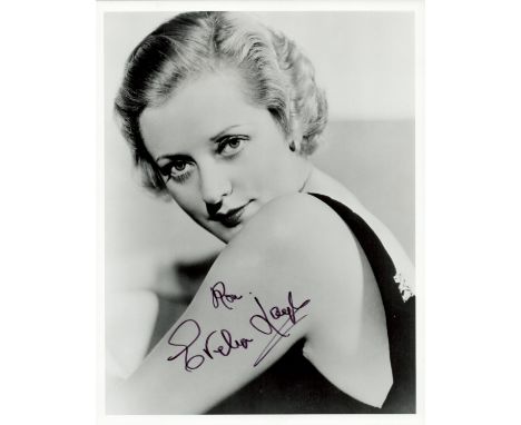 TV Film Evelyn Laye signed 10x8 black and white photo. Evelyn Laye CBE née Elsie Evelyn Lay; 10 July 1900, 17 February 1996 w