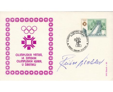 Sport Reidar Liaklev signed Olympic FDI PM Zimske Olimpijske Igre U Sarajevu 31.01.1984. Reidar Kristofer Liaklev (15 July 19