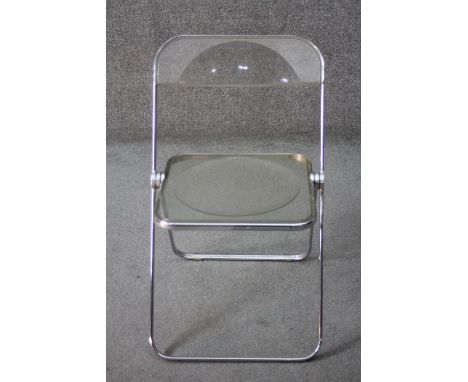 Giancarlo Piretti for Castelli. a vintage folding Plia chair. 