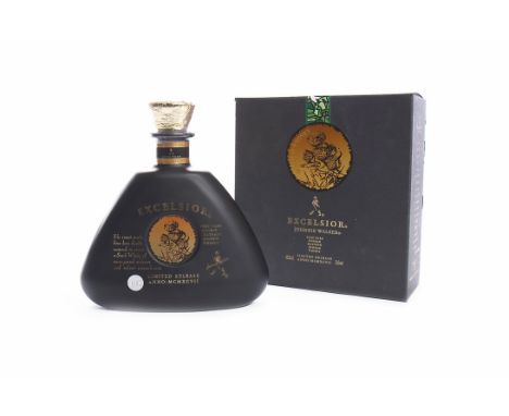 JOHNNIE WALKER EXCELSIOR Blended Scotch Whisky.750ml, 43% volume, in carton.   CONDITION REPORT: Very good condition. 