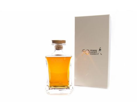 JOHNNIE WALKER DIAGEO KILMARNOCK 50 YEARS Blended Scotch Whisky. Presented to employees of Diageo, Kilmarnock to commemorate 