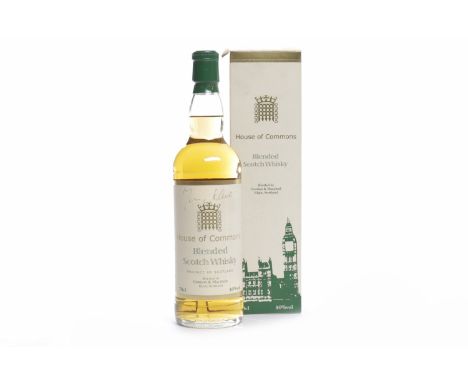 HOUSE OF COMMONS - SIGNED BY TOM CLARKE MPBlended Scotch Whisky. Bottled by Gordon & MacPhail, Elgin. 70cl, 40% volume, in ca