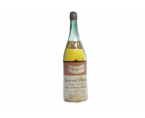 DELVA LTD. "SPECIAL BRAND" REPLICABlended Scotch Whisky. A replica of the whisky discovered by Field Marshall Erwin Rommel's 