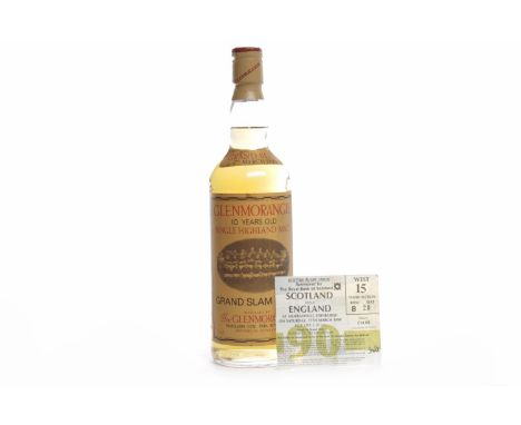 GLENMORANGIE GRAND SLAM DRAM 10 YEARS OLDActive. Tain, Ross-shire. Bottled to celebrate Scotland's Grand Slam winning team in