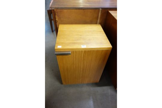 A Stag Fineline Teak Bedside Cabinet By John And Sylvia Reid