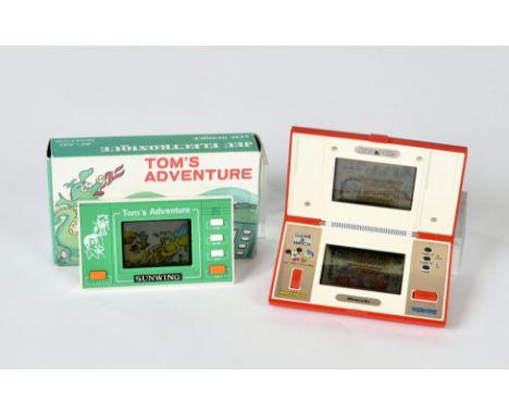 Game &amp; Watch, Micky &amp; Donald + LCD Game Toms Adventure, Funkt. ok, Z 1/1-