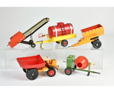 Steiff, Baustellenfahrzeuge, 22 - 30 cm, Holz, meist gut
