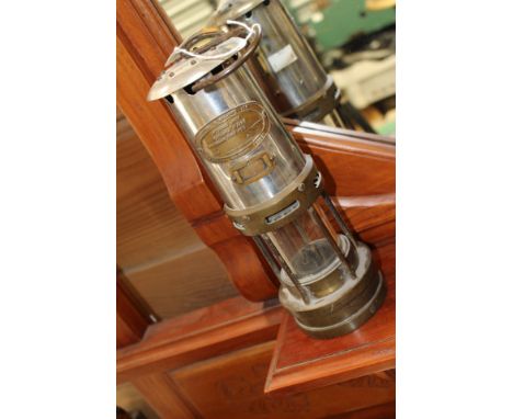 A Miners Lantern by "E Thomas and Williams Ltd, Wales". "Cambrian type No.1"