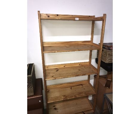 5 SHELF PINE UNIT