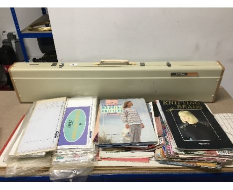 VINTAGE BROTHER KNITTING MACHINE PATTERN CARDS AND PATTERN BOOKS