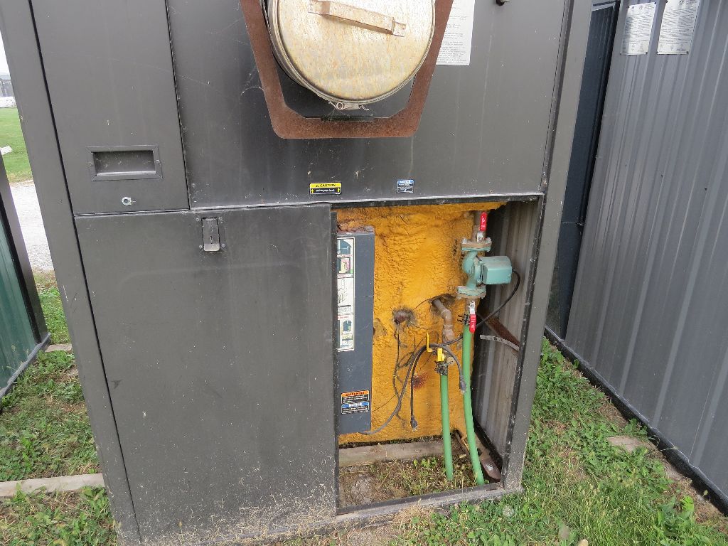 2010 Central boiler EClassic 2400 outdoor wood furnace, used.