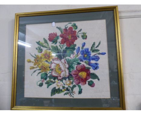 A Framed Tapestry, Flowers