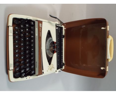 A Vintage Smith Corona Portable Typewriter, Viceroy  