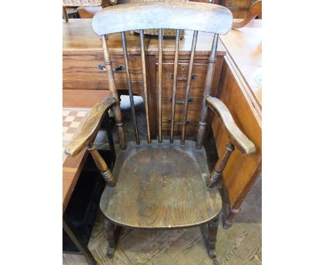 A modern rocking chair and a chess table