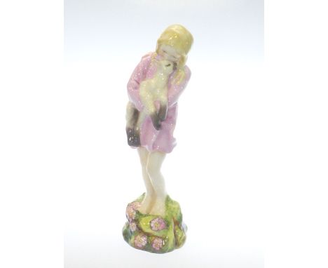 Royal Worcester figure by F.G. Doughty, Spring