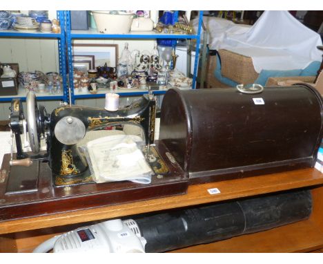 Vintage Vickers hand sewing machine