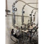 (4) Quad Diaphragm Pump Liquid Delivery System to Boatopack Stick Packing Machines, | Rig Fee $250