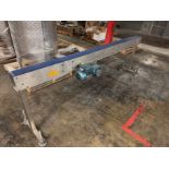 Stainless Steel Frame Conveyor, Approx 4" x 100" | Rig Fee $50