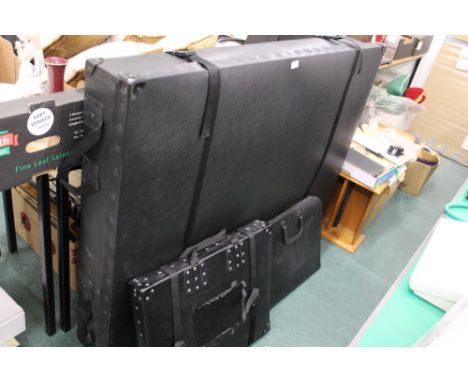 Large art portfolio case 1 m x 1.3 m and two smaller cases