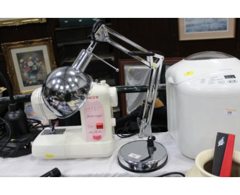 Chrome Anglepoise lamp