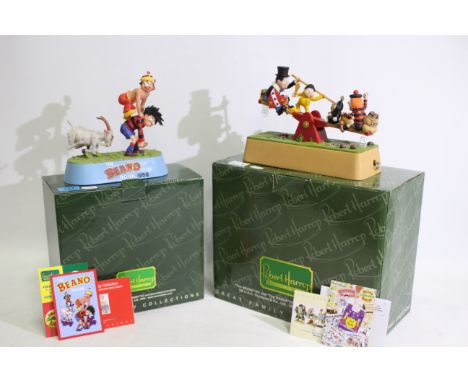 Robert Harrop - 2 x boxed limited edition The Beano Dandy Collection models - Lot includes a limited edition number 27 of 1,0