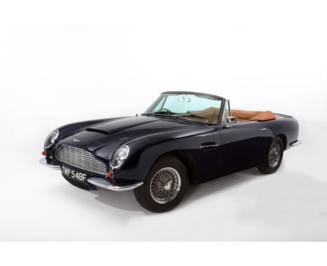 A GREAT BRITISH ICON AN ASTON MARTIN DB6 VANTAGE VOLANTE CHASSIS NO: DBVC/3683/R ENGINE NO: 400/3576/VC REGISTRATION: TMP 548