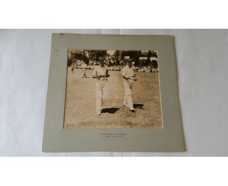 CRICKET, Maurice Allom, Cambridge University, Surrey &amp; England 1926-1938. M.C.C. tour to South Africa 1930/31. Original l