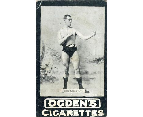OGDENS, Tabs, Heroes of the Ring (boxing), Sharkey, small corner crease, G