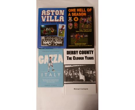 FOOTBALL, selection, inc. books, Grantham Town FC - The History by Barnes (softback), Bolton Wanderers by Dean Hayes, Aston V