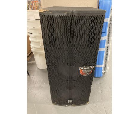 An Electro-Voice Tour X model TX2152 floor standing speaker  CONDITION REPORT: Transit knocks.