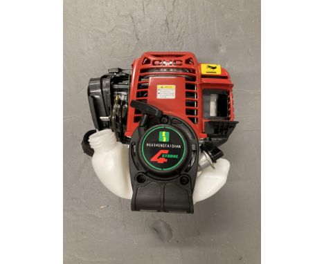 A 4-stroke petrol engine. 