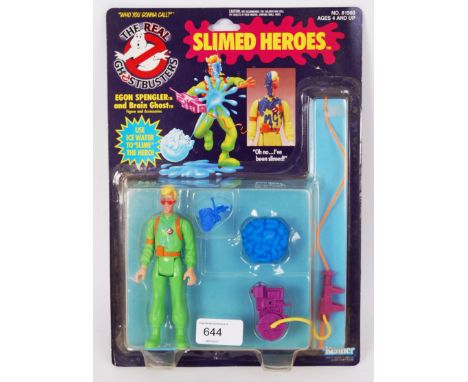 An original vintage 1980's Kenner made The Real Ghostbusters ' Egon Spengler and Brain Ghost ' carded action figure from the 