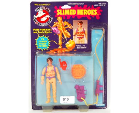 An original vintage 1980's Kenner made The Real Ghostbusters ' Peter Venkman and Tooth Ghost ' carded action figure from the 
