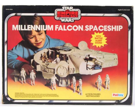 One of the BEST condition vintage Star Wars Millennium Falcon's we have ever seen. 100% complete with all accessories (even t
