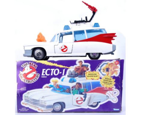 An original vintage The Real Ghostbusters ' Ecto 1 ' action figure vehicle, by Kenner. One of the best examples we've seen. V