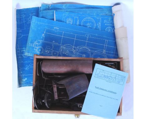 An original vintage ' Princess Royal ' 2.5" gauge locomotive live steam kit. Believed to be complete (but is sold strictly as