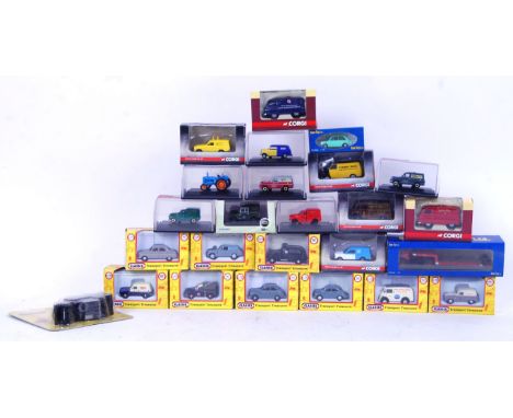 A collection of 25x original 00 scale 1:76 diecast model cars to include mostly Oxford Diecast, but some Classic, Corgi, SA e