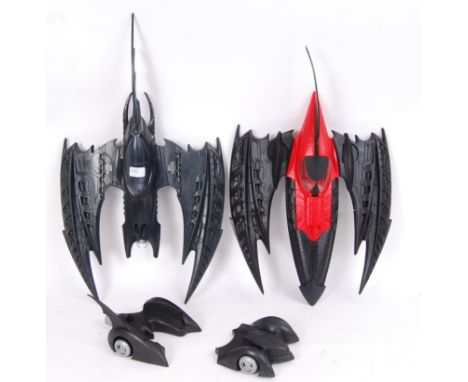 A rare vintage Kenner Prototype Batman Forever Tri-vehicle set. Version 1 and Version 2. Both with design variations, one wit