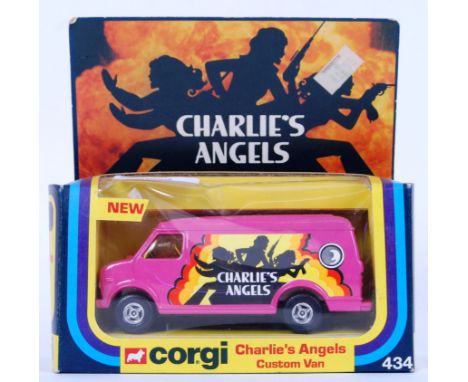 An original vintage Corgi Toys No. 434 ' Charlie's Angels Custom Van,' the model appearing to be mint+ within the original bo