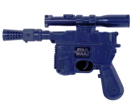 An original vintage Palitoy / General Mills / Kenner made Star Wars ' Han Solo Blaster ' plastic toy gun. Complete with decal
