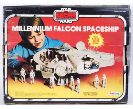 A very good vintage original Star Wars Millennium Falcon Spaceship action figure playset by Palitoy. 100% complete with all p