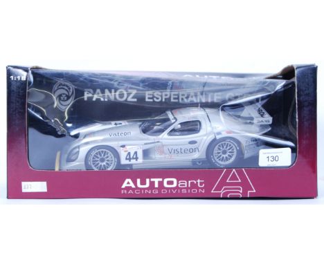 An Autoart 1:18 scale boxed diecast model car - Panoz Esperante GTR 1. Mint, within the original box.