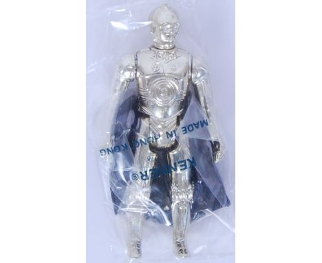 An original vintage Kenner made C3PO ' With removable limbs ' baggie action figure. Sealed, unopened, from the original Kenne