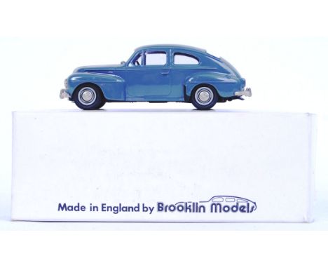 A Brooklin Models Precision Diecast 1:43 scale Rob Eddie Models No.6 1963 Volvo PV544. Mint+ condition model, within the orig