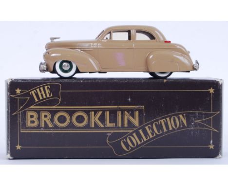 An original Brooklin Models precision diecast model 1:43 scale BRK38 1939 Graham Combination Coupe. Mint model, within the or